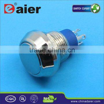 12mm waterproof momentary push button switch