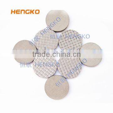 Microns Stainless Steel Sintered Mesh Porosity Steel Filter photo-6