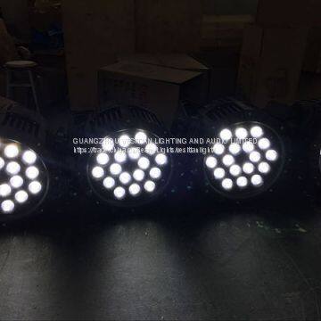 Popular Waterproof 18pcs 10w RGBW Led Par Light/Waterproof LED Par Light Outdoor 4in1 Led Stag Lighting photo-3