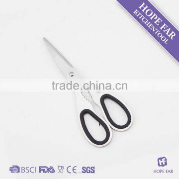 0200070 Full strong stainless steel kitchen scissors with opener