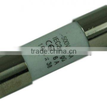 F-1038C-06 Alibaba China 6A Type RT18 Ceramic 10x38 Porcelain Fuse