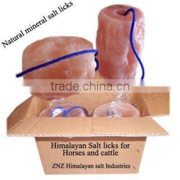 Himalayan Natural 84 minerals Salt Licks for Horses & Cattle