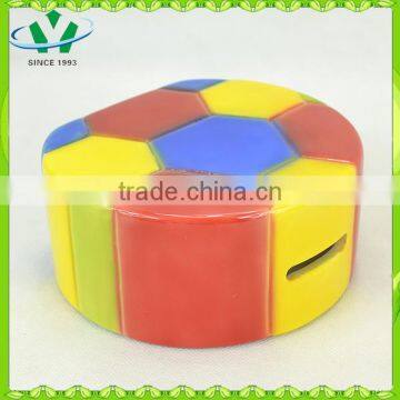 Football Shape Ceramic Piggy Banks for Kids photo-4