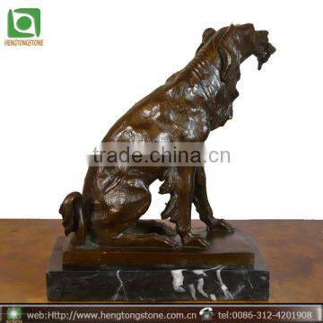 Bronze Brass Dog Statue