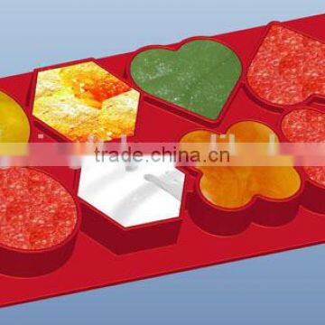 Patty Cookie Cutlet Maker Press Presser 8 in 1 Compartment Different Styles Microwaveable Steamable photo-2