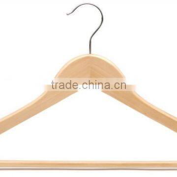Hotsale High Quality Wholesale Colored Wooden Cloth Hanger photo-2