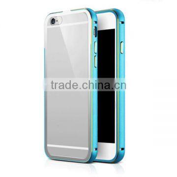 4.7-inch Mobile Phone Bumper & Transparent Rear Plate Back Cover for IPhone6 photo-5