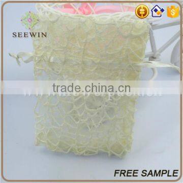 Fancy Sheer Polyester Mesh Bag for Cut Flowers photo-2
