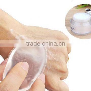 2017 Newest Transparent Silicone Sponge High Quality Makeup Sponge Silicone Powder Puff photo-4