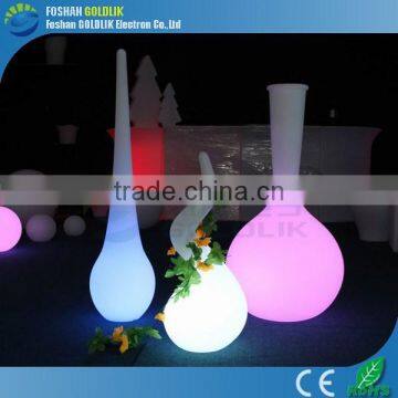 GLACS Control LED Lamp Plastic Parts LED Outdoor Landscape Lamp Floor Lamp Design