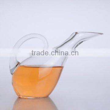 Wine Decanter With Handle Glass Bar Barware Cellar Bottle Carafe Pitcher photo-2