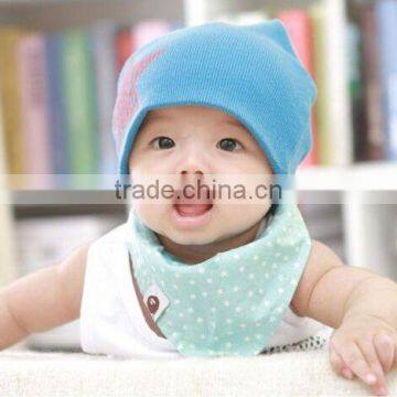 2015 Star Printed New Newborn Cotton Infant Hats Toddler Girl Boy Hat Baby Cap Cute Beanie Cotton Kid Hats 17 Colors