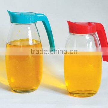 Homeawre 1400ML Glass Juice Bottle Beer Dispenser With Handle/water Bottle photo-3