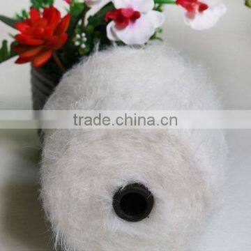 100%Polyester Fancy Feather Yarn For Knitting Scarf photo-5