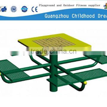 (HD-19509)Picnic Table and Bench by Powdered Metal photo-2