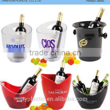 PS 3 bottle cheap plastic ice bucket