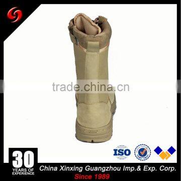 Factory Cheap Leather Tactical Desert Boots With Zipper/lightweight Army Boots photo-4