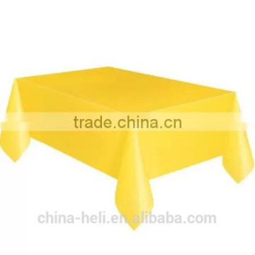 PEVA/EVA Plastic Table Cloth Sweet Yellow