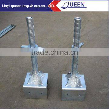 U Head Hollow Screw Scaffold Base Jack