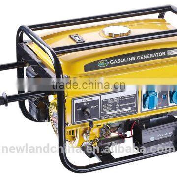 3.0kW 9hp Gasoline Generator Air-cooled Electric and Recoil Starting photo-4
