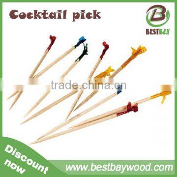 Best Sell Party Decoration Umbrella Wood Disposable Cocktail Picks photo-4