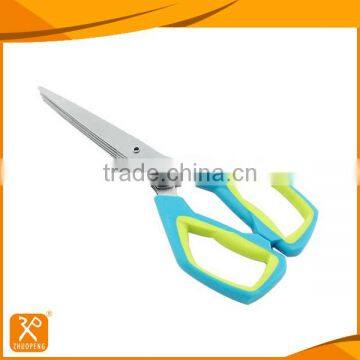 FDA new design multi-function 5 layers kitchen herb scissors