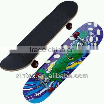 Alien Stickers Maple Deck kids Skateboard Complete