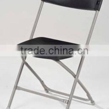 Wholesales Plastic Folding Chair With Steel Frame Discount photo-2