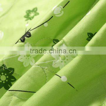 Green Summer Flowers Cartoon 100% Cotton Summer or Autumn Air Conditioning Blanket Quilt Bedding Comforter Home Tetile. photo-5