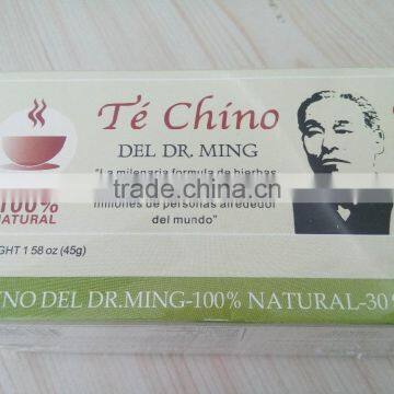 DR. MING Chinese Tea/TE Chino DR DEL.MING/Natural Herbal Weight Loss Tea photo-2