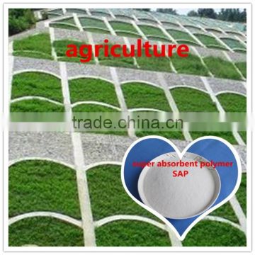 Fast swelling granules potassium super absorbent polymer SAP for agricultural