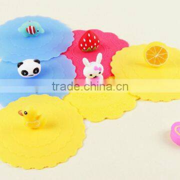 Cup Lid Silicone Paper Cups Coffee and Lids Plastic Lid for Cups
