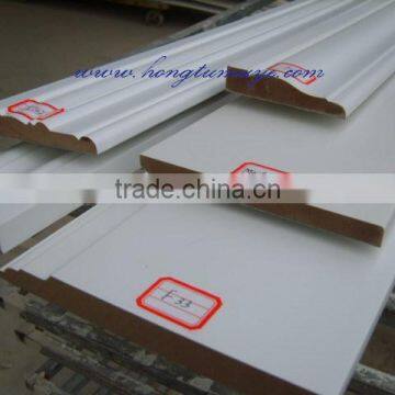 Water-based Primed MDF Molding Wholesale MDF White Wood strip