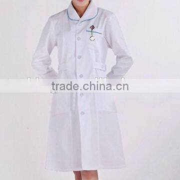 2016 wholesale 100% cotton fashion cheap nurse unfiorm