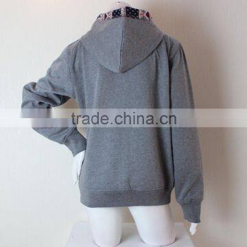 Lady Fashion Sweatshirt With Hoody and Pocket photo-5