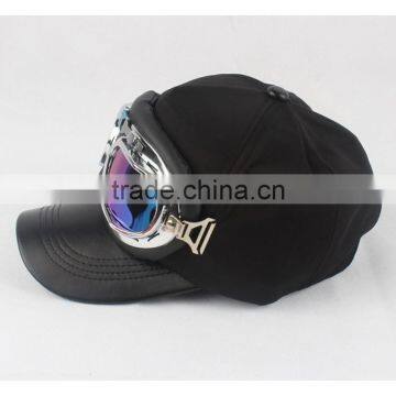 New Style Leather Brim Or Bill Glasses Cap photo-4