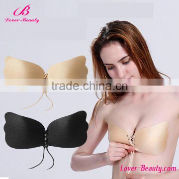 Fast Shipping Lady Sexy Strapless Tube Top Latex Silicone Bra