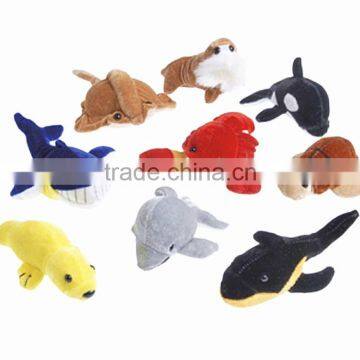 Custom Cute Grey Stuffed Dolphin Animal Toy Plush Dolphin photo-4