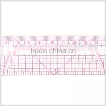 Kearing Brand Sandwich Line Printing 20cm&8" 1.2mm Thick Sewing Garment Painting Grading Ruler #B-56 photo-4