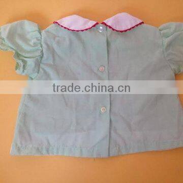 Wholesale Cute Embroider Baby Boutique Frock Designs of Little Girl Clothes for Baby Wear photo-3