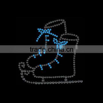 Beach Shoes t Shirt Design Hot Fix Rhinestone Transfer Motif photo-2