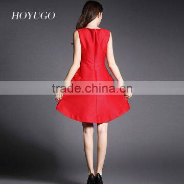 2015 Maxi Dress Women Sleeveless Red Sweet Dress Hot Sexy Women Fashion Without Dress photo-3