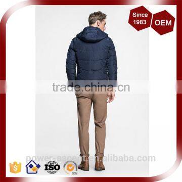 OEM Service Top Quality Latest Design Quilting Padded Jacket For Men photo-5