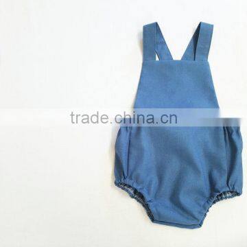 Wholesale Baby Soft Cotton Boutique Romper Infant Girls Plain White Playsuit Lace Bodysuit photo-4