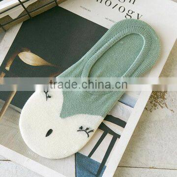 Zm33773a Korean Cartoon Design Women Socks Ladies Fancy Sport Socks photo-2