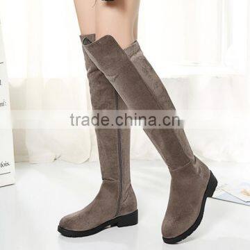 Zm35773a Wholesale Women Snow High Heel Rubber Boots Shoes photo-4
