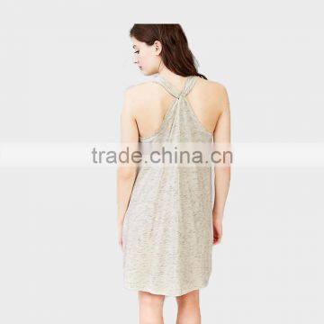 Ladies Summer Dress Sleeveless Dress photo-2