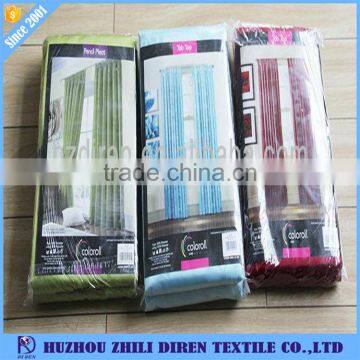 100% Polyester Fancy Window Curtain Fabric With Flower Print photo-4