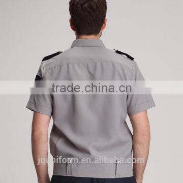 Juqian China Quality Custom Uniform Product Type and OEM Service Supply Mens Security Guards Uniform Shirts photo-2