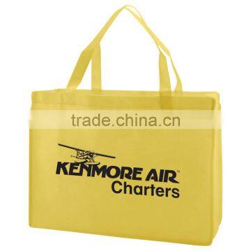 Standard Non-Woven Tote Bag - Features 18" Reinforced Handles, Side and Bottom Gusset and Comes With Your Logo. photo-5